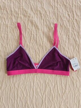 NWT Parade Re:Play Triangle Bralette - Small - Sour Cherry